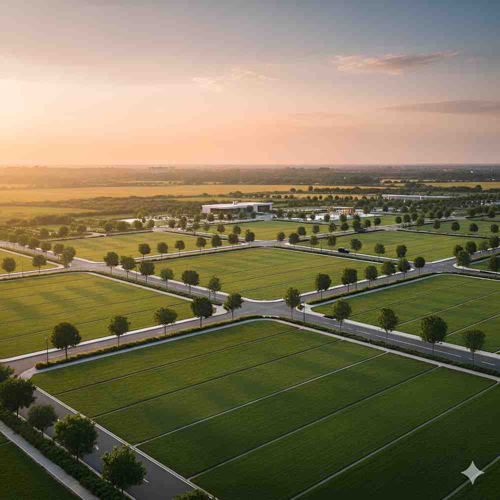 Scottish-themed plotted development near Alliance University