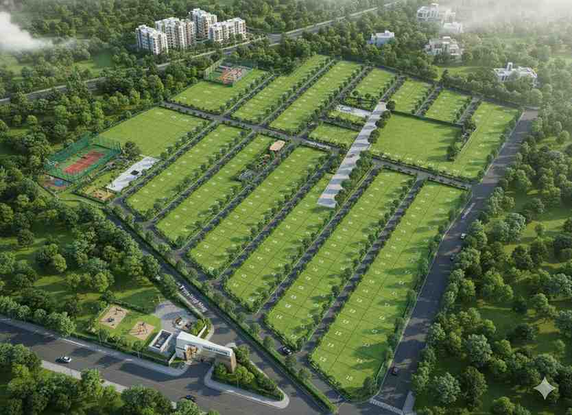 Wide Roads at The Glenhart Estates